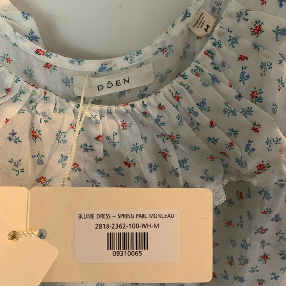 DÔEN Blume Dress - Spring Park Monceau - M - Picture 9 of 11